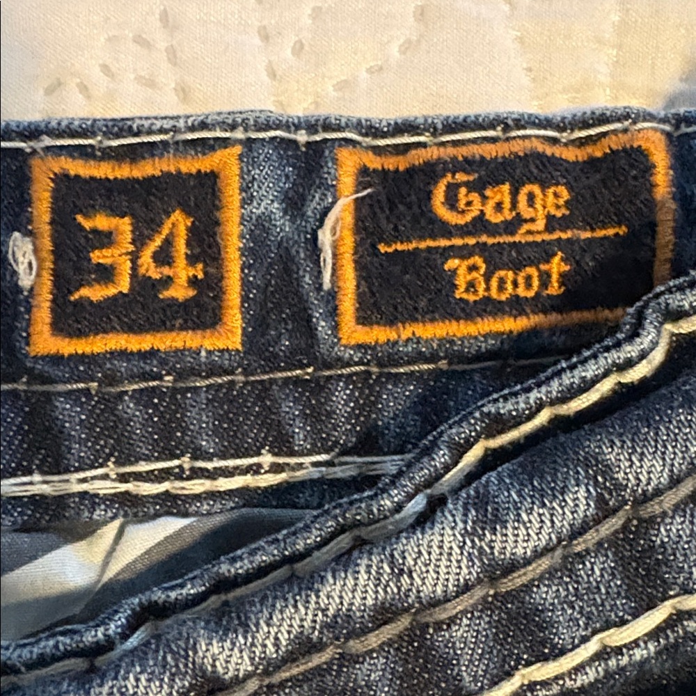 Stylish Blue Mens Jeans - Picture 4 of 4